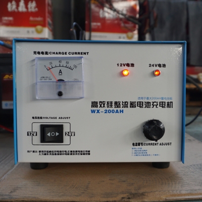 12V、24V可轉(zhuǎn)換蓄電池電瓶充電器